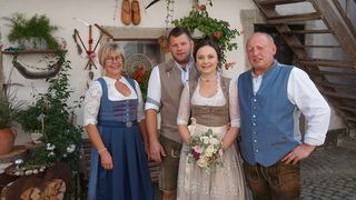 Ihre Gastgeber-Familie Eder auf dem Ederhof im Bayerischen Wald